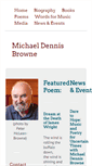 Mobile Screenshot of michaeldennisbrowne.com